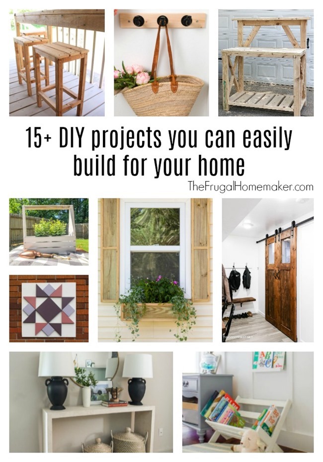 15 DIY projects you can easily build for your home 15 DIY projects you can easily build for your home