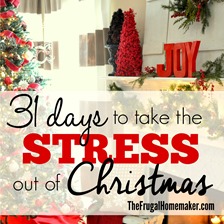 31 days to take the Stress out of Christmas - large