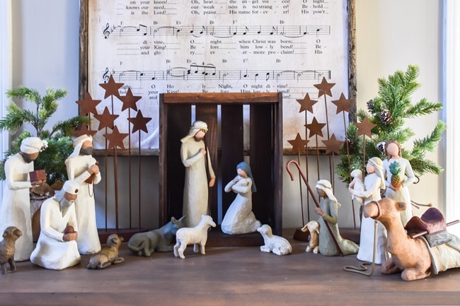 DIY Christmas Music Framed Art-10 DIY Christmas Music Framed Art-10