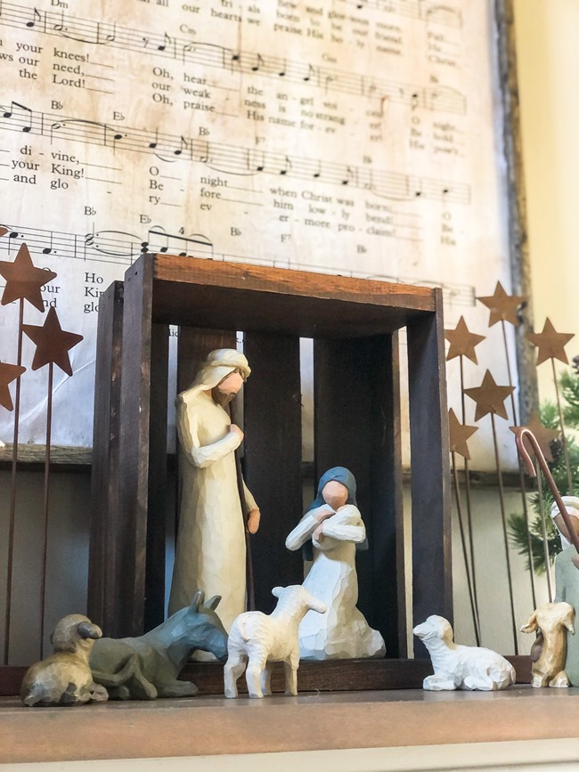 DIY Christmas Music Framed Art-14 DIY Christmas Music Framed Art-14