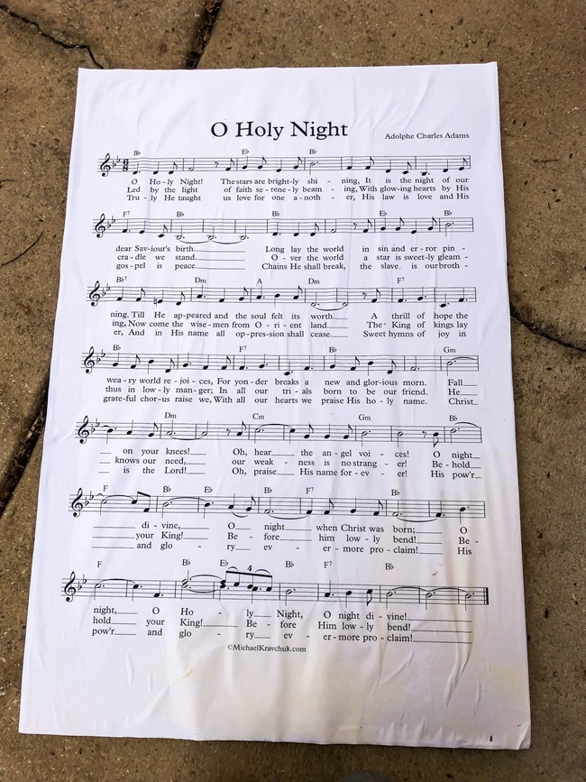 DIY Christmas Music Framed Art-2 DIY Christmas Music Framed Art-2