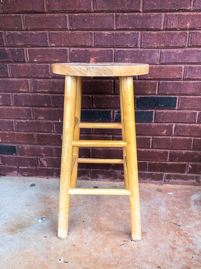 DIY plant stand from upcycled bar stool-10 DIY plant stand from upcycled bar stool-10
