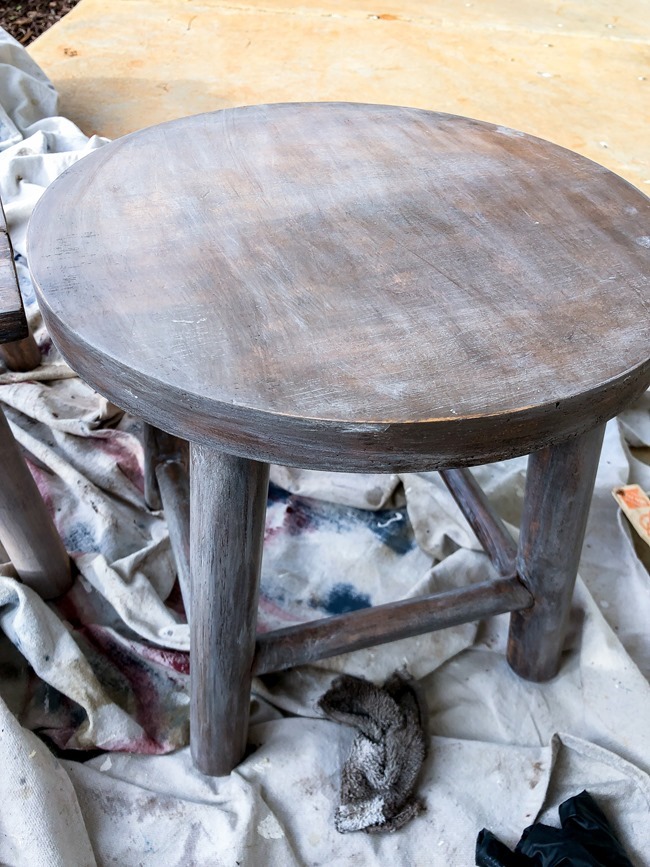 DIY plant stand from upcycled bar stool-16 DIY plant stand from upcycled bar stool-16