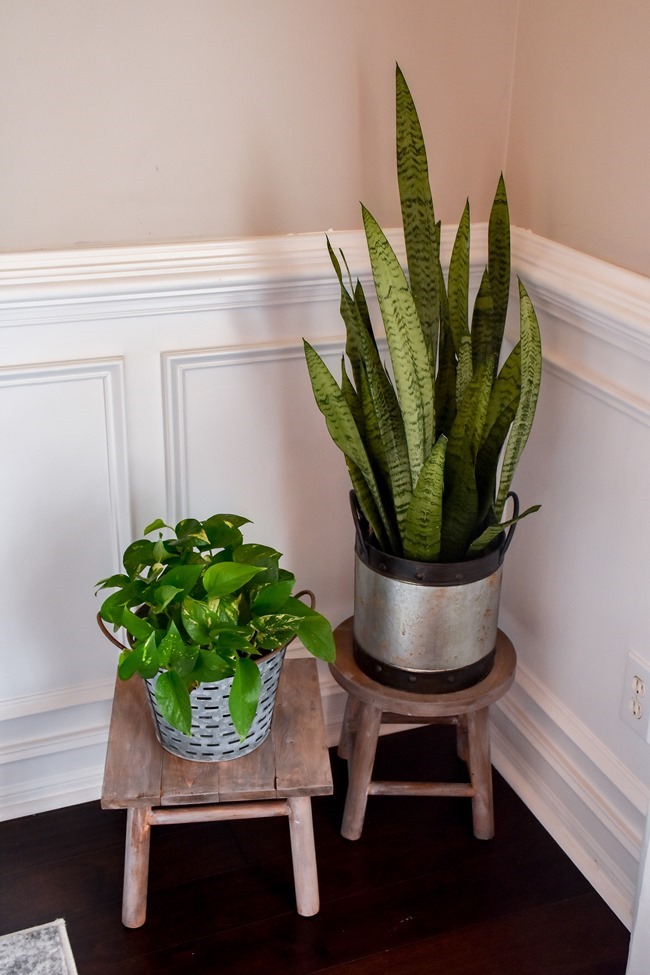 DIY plant stand from upcycled bar stool-6 DIY plant stand from upcycled bar stool-6
