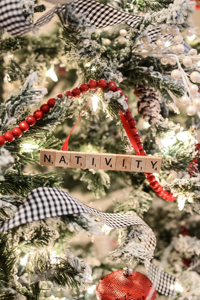 DIY Scrabble Letter Ornaments-7 DIY Scrabble Letter Ornaments-7