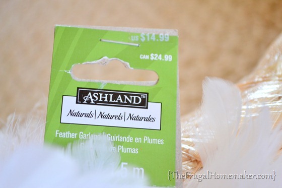 Winter White Feather Wreath