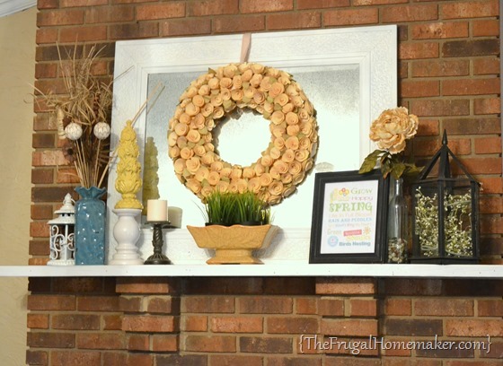 spring mantel spring mantel
