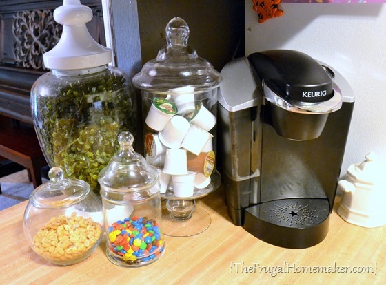 storage for K-cups storage for K-cups