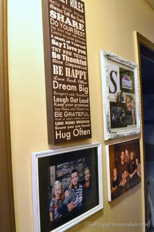 DIY gallery wall DIY gallery wall