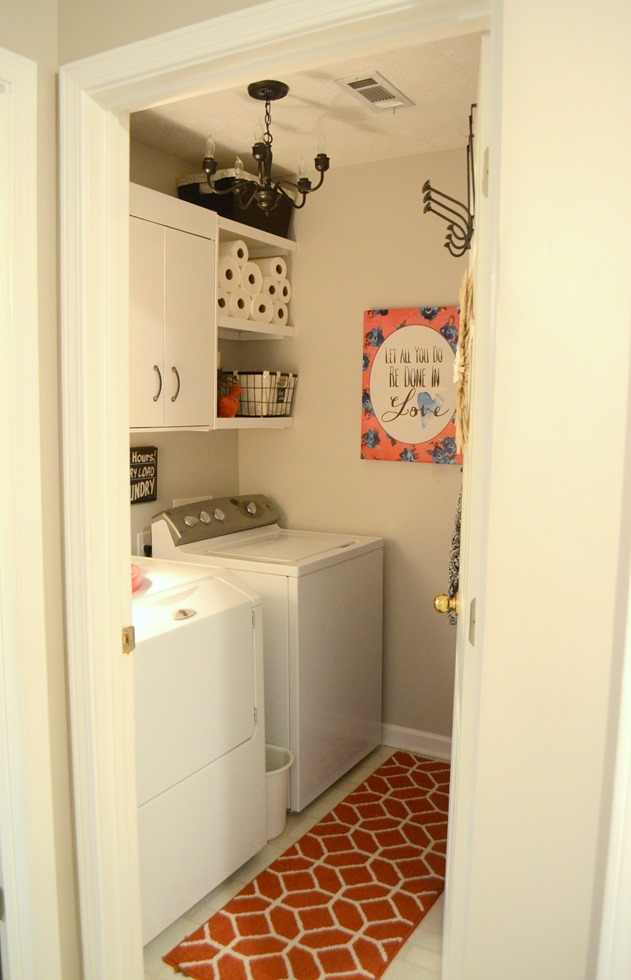 laundry room after