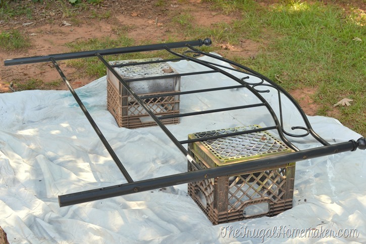 New headboard for the guest bedroom