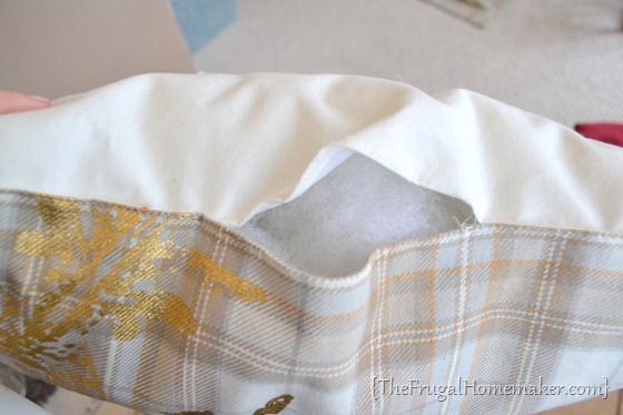 DIY Placemat pillow tutorial