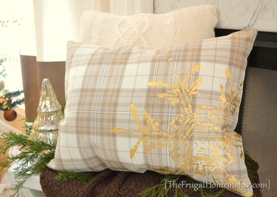 DIY Placemat pillow tutorial