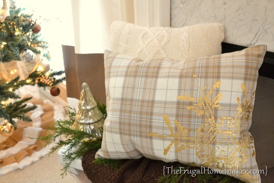 DIY Placemat pillow tutorial