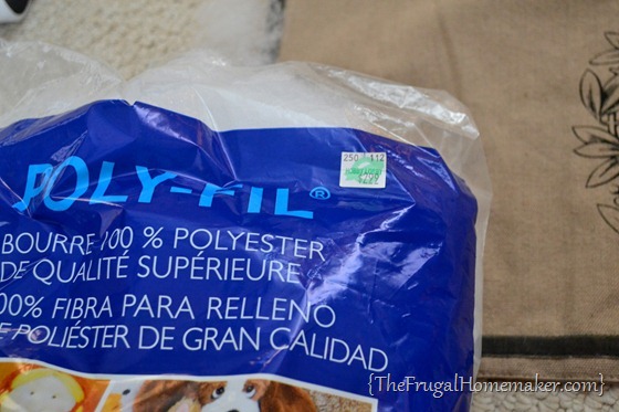 DIY Placemat pillow tutorial