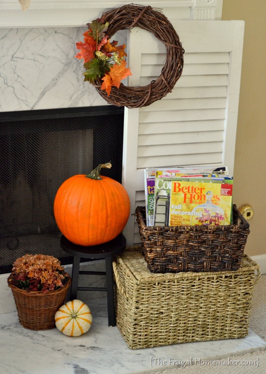 Fall mantel