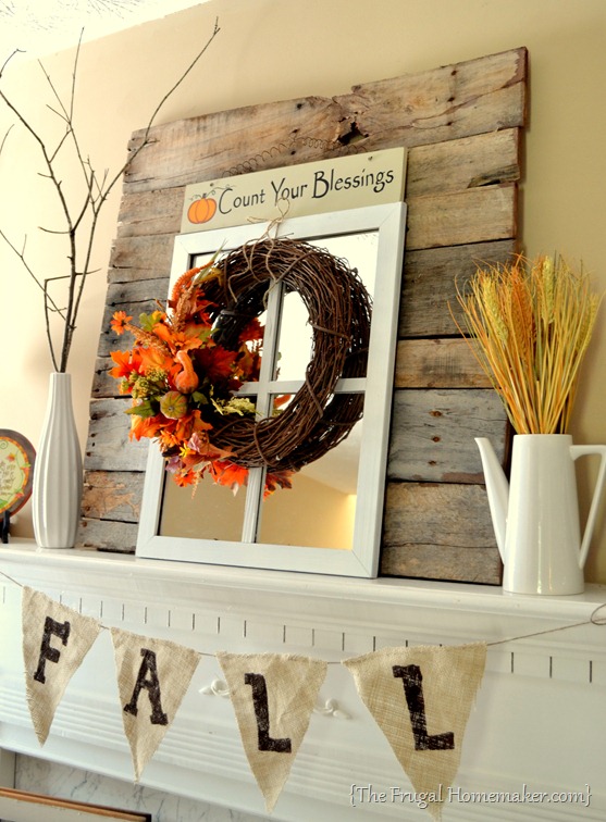 Fall mantel