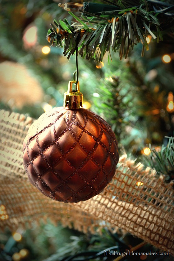 Neutral Christmas tree