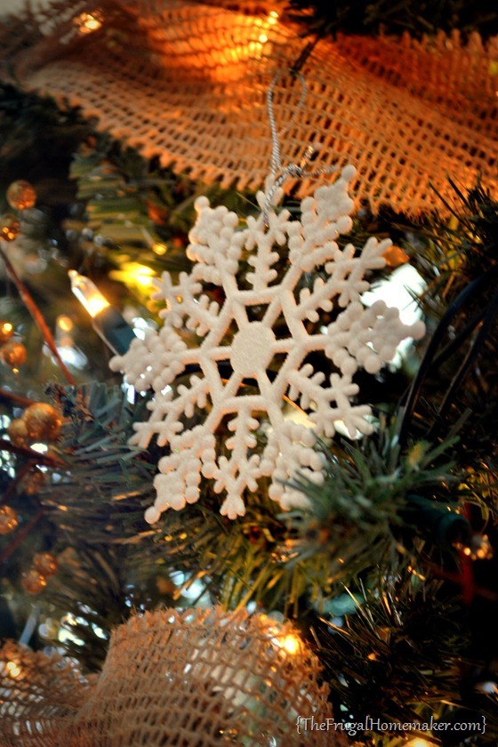 Neutral Christmas tree