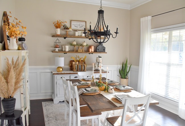Fall dining room and thanksgiving table-20