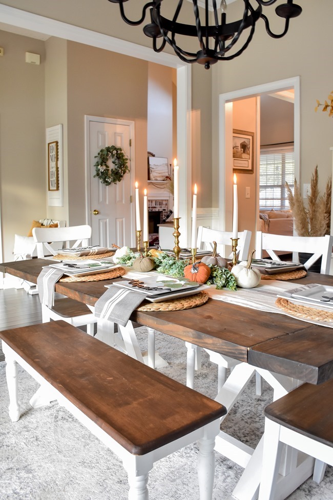 Fall dining room and thanksgiving table-4