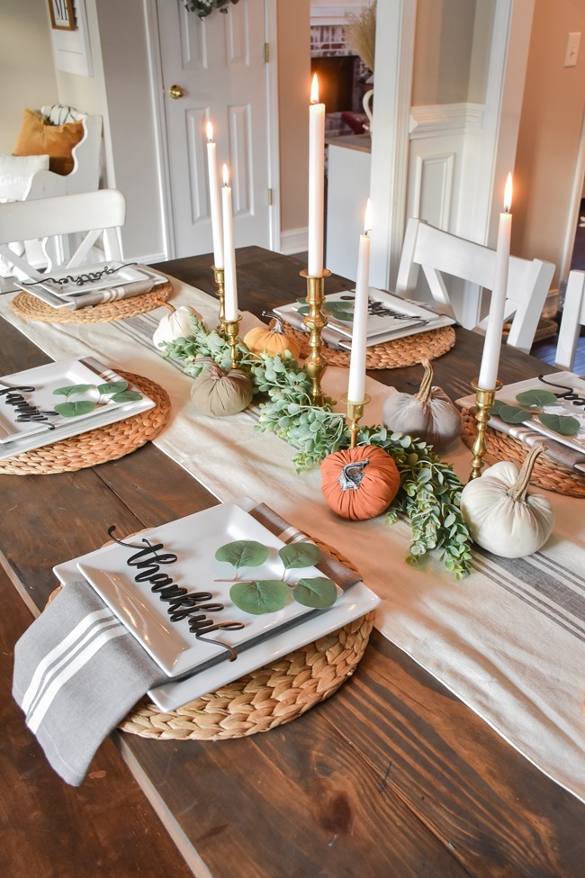 Fall dining room and thanksgiving table-5