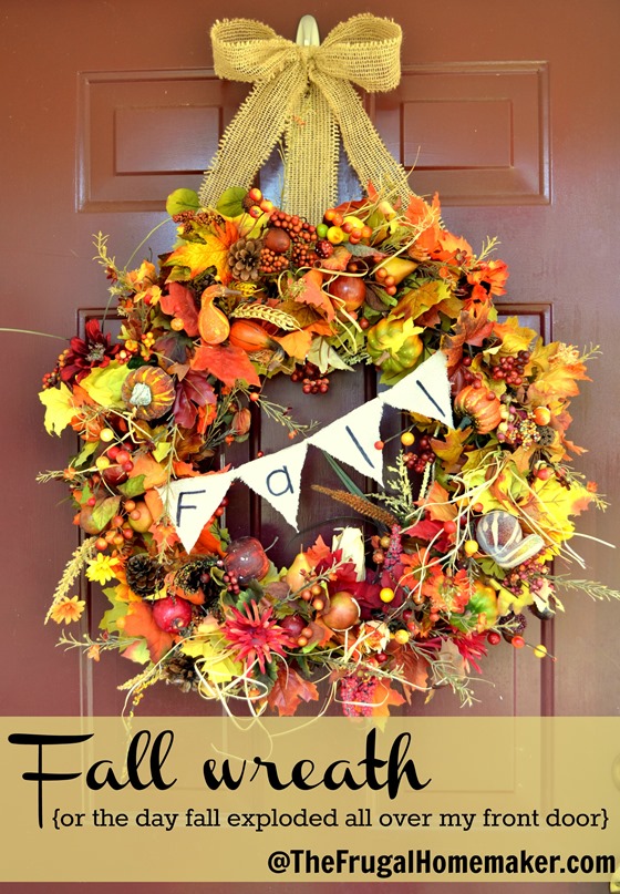Fall wreath Fall wreath