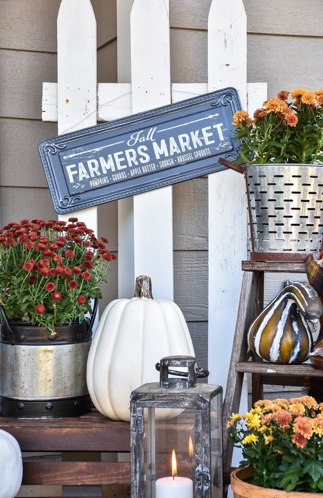 Farmhouse Fall Farmer's Market Front Porch-17