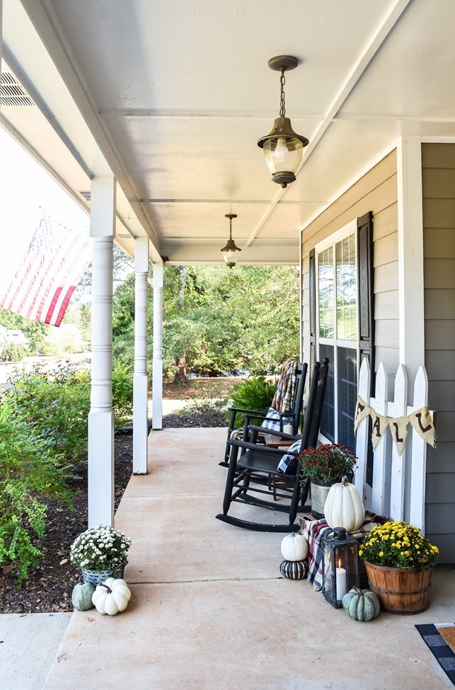 Farmhouse Fall Farmer's Market Front Porch-2