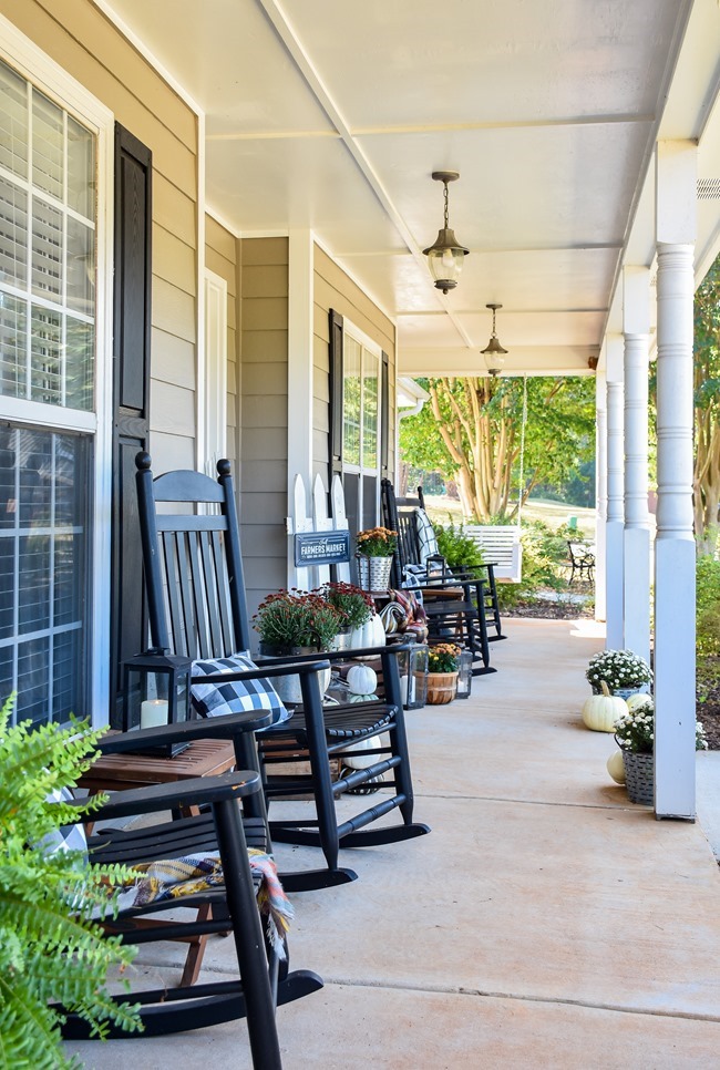 Farmhouse Fall Farmer's Market Front Porch-7