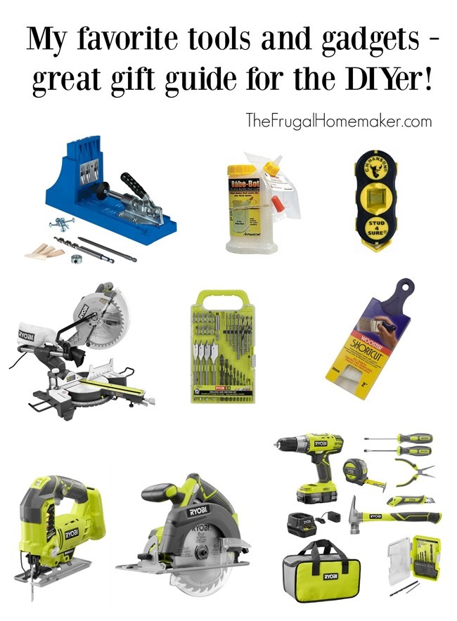 Favorite Tools and Gadgets - Gift Guide for the DIYer