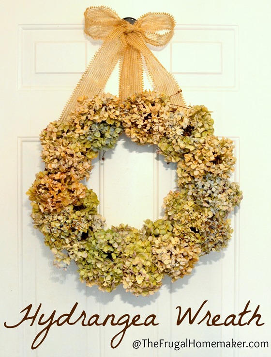 Hydrangea wreath Hydrangea wreath