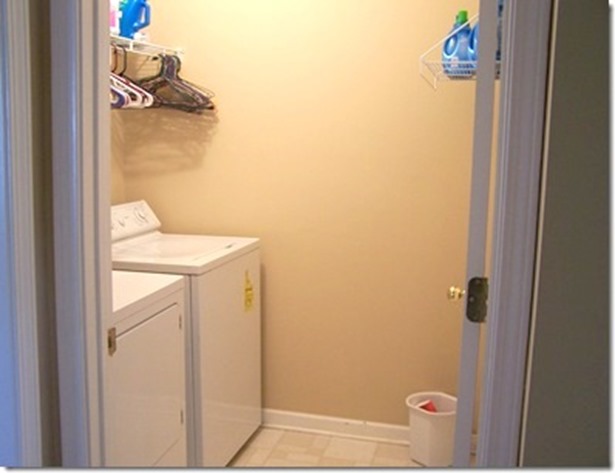laundry room before
