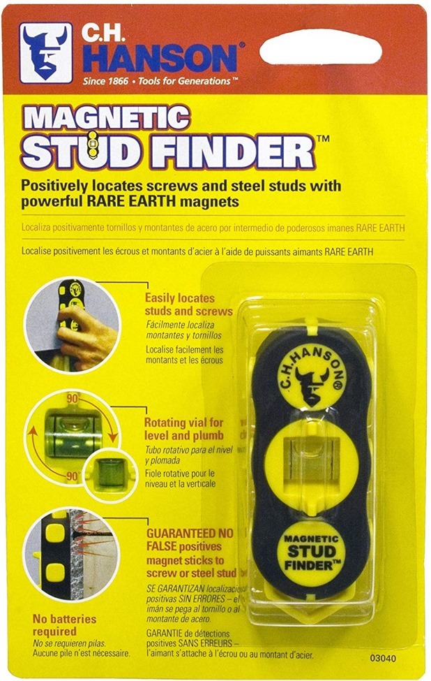 Magnetic stud finder