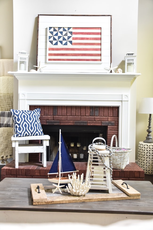 Patriotic Coastal Mantel (10 of 11) Patriotic Coastal Mantel (10 of 11)