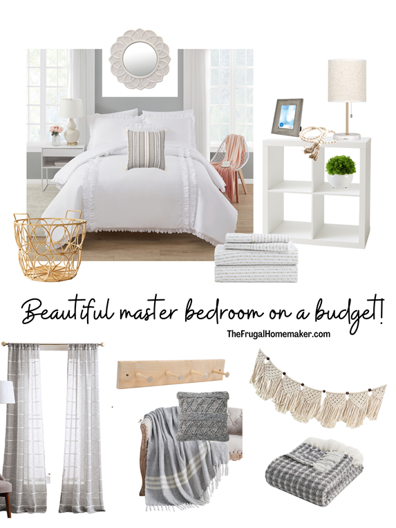 Beautiful master bedroom on a budget! Beautiful master bedroom on a budget!