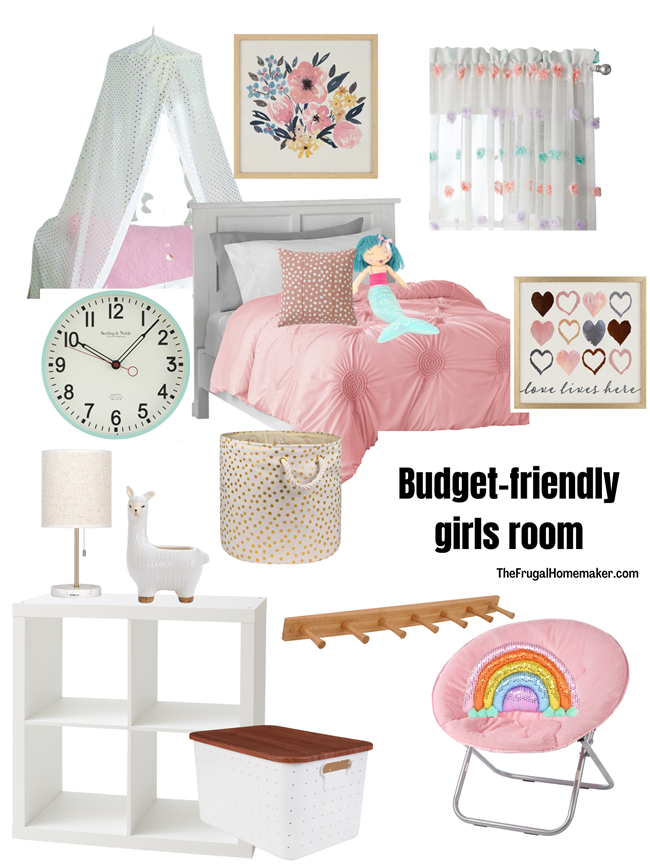 Budget-friendly girls room makeover Budget-friendly girls room makeover