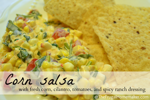 Corn salsa
